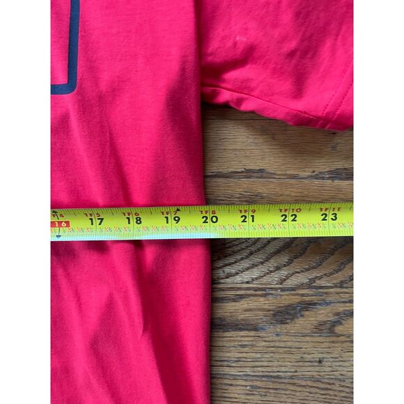 MCQ Alexander Mc Queen Red Pullover T Shirt Dress Women's Size Small - Picture 9 of 10